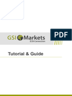 Gsi Markets Setup Guide