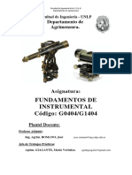 Fundamentos de Instrumental Código: G0404/G1404