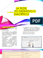 LA TILDE Diacritica