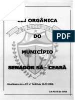 LEI ORGÂNICA MUNICIPAL - 01