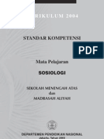 Sosiologi