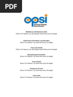Proposal Penelitian OPSI 2024 | PDF