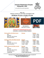 Durga Puja and Kali Puja 2019 Flyer v2