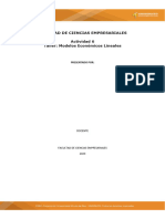 Actividad 6 Modelos Economicos Lineales 1