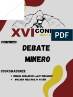 Concurso Debate Minero