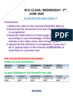 4TH Grade Amco Class-June 3RD-2020
