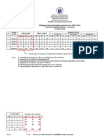 Pes - Phil Iri Post School Level Fililipino 23 24