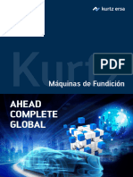 Máquinas para Fundición de Metales - Catálogo Kurtz-Foundry