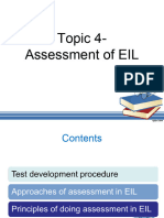 Topic 4 Assessment in EIL