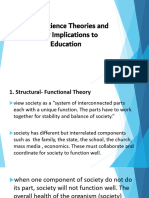 Social Science Theories