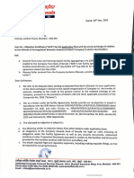 No Objection Certificate (NOC) From Lending Scheduled Commercial Banks Financial Institutions Debenture Trustee