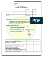 Evaluacion 2 Artes 2° 2022