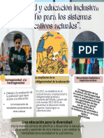 "Diversidad y Educación Inclusiva Un Desafío para Los Sistemas Educativos Actuales".