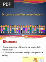 Discourse & Discourse Analysis