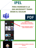 Ipel Manual de Ingreso A La Plataforma Celular