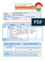 Sesion Se Recursos Naturales para Mañana