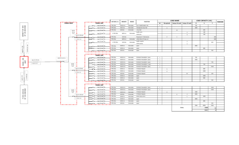 Single Diagram | PDF | Electrical Engineering | Electricity