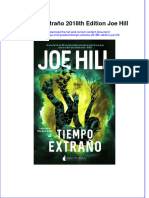Tiempo Extrano 2018Th Edition Joe Hill Download 2024 Full Chapter