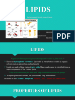 LIPIDS and Their Functions