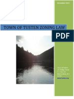 Town of Tusten - Draft Zoning Law