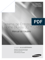 Sistema de Entretenimento Home Blu-Ray 3D™/DVD: Manual Do Usuário