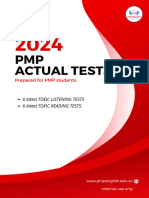 PMP Actual Tests 2024