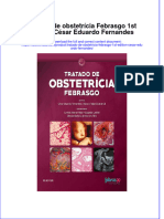 Tratado de Obstetricia Febrasgo 1St Edition Cesar Eduardo Fernandes Download 2024 Full Chapter