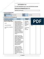 Sesiones Del 11 Al 15 Marzo