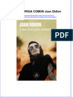 Una Liturgia Comun Joan Didion Download 2024 Full Chapter
