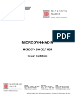 Microdyn Bio-Cel MBR Design Guidelines - Revc