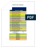 Grupos de Trabajo - 2u