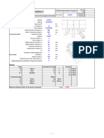 Typical Bolt Connection of Truss Diagonal Web Member