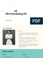 (Bahasa) Retail and Merchandising 101