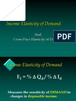 And Cross-Price Elasticity of Demand