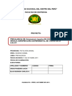 Distomatosis en Ovinos