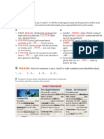 Past Continuous vs. Simple Past