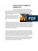 Analisis y Reflexion Sobre El Impacto Ambiental