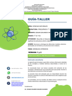 PREQUIMICA 7° SEM 1 y 2 (Modelos Atómicos)