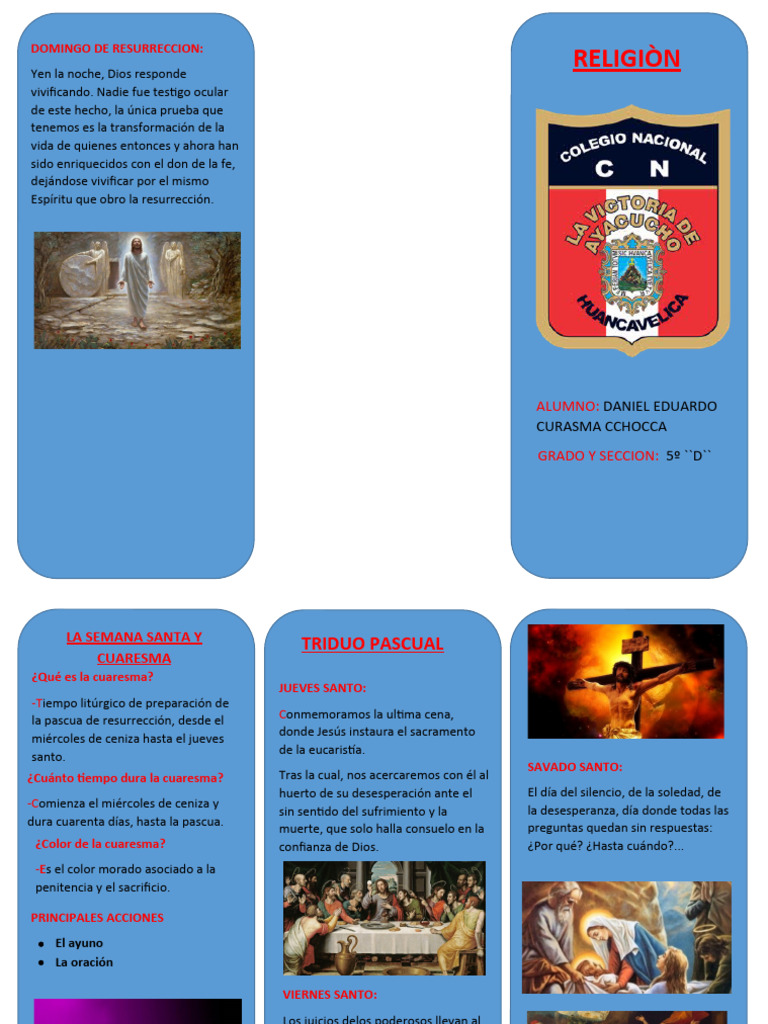 Significado de la Semana Santa y Cuaresma | PDF