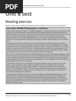 Igcse Esl 6ed TR Unit8 Test