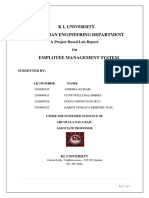 Employeemanagementsystem projectDST