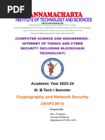 Cryptography and Network Security