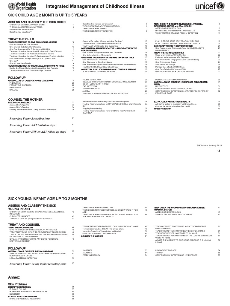 Childhood Illness Management Guide | PDF | Computers | Technology ...