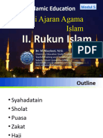 5 - Esensi Ajaran Agaman Islam - Rukun Islam