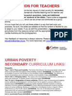 Urban Poverty