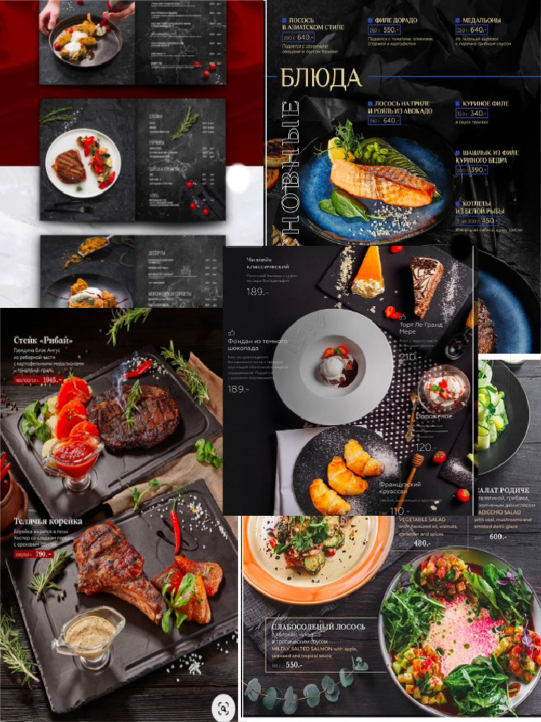 Collage Menu Alimento Ideas | PDF