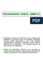 Regresión Lineal Simple Guía