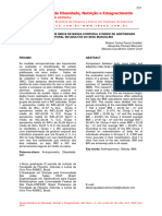 Revista Brasileira de Obesidade, Nutrição e Emagrecimento: ISSN 1981-9919