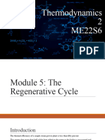Lecture Regenerative Cycle