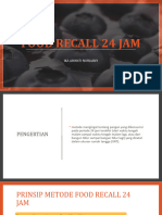 04 Food Recall 24 Jam